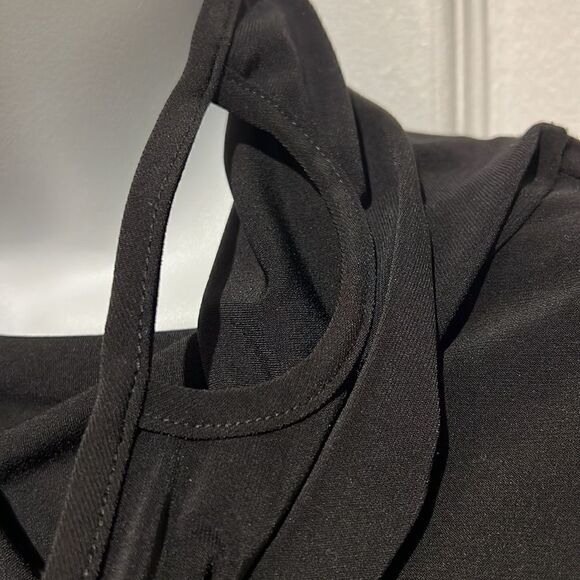 Frank Lyman Black Cowl Neck Top Size 6 NWT - Picture 4 of 11